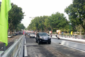 Thông xe cầu vượt cửa ngõ sân bay Tân Sơn Nhất