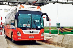 Đẩy nhanh thu phí tự động để chống thất thu