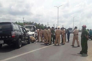 Đề nghị truy phong liệt sĩ với Đại úy cảnh sát bị 'tài xế xe điên' ép tử vong