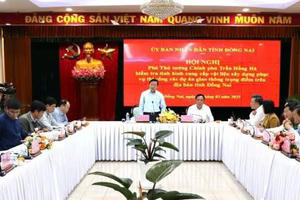 Phó Thủ tướng Trần Hồng Hà làm việc với các đơn vị thi công dự án trọng điểm phía Nam