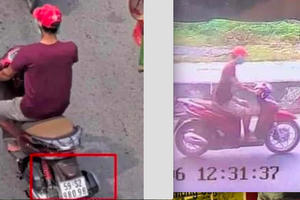 Khẩn trương truy bắt nghi phạm sát hại nhân viên quán cà phê, cướp xe SH