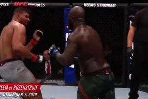 [Clip]: Võ sĩ Alistair Overeem bị hạ gục khi trận đấu chỉ còn 4 giây