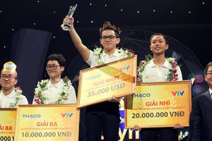 Thành tích học tập đáng ngưỡng mộ của nhà tân vô địch Olympia 2018