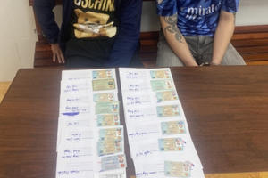 Công an TP Cần Thơ xử lý 2 đối tượng rải tờ rơi nhằm hoạt động cho vay nặng lãi