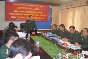 Hải Phòng: Bộ đội Biên phòng nâng cao hiệu quả bảo vệ chủ quyền biển