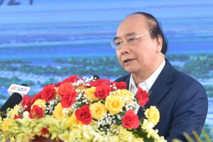 Thủ tướng dự lễ khởi công cao tốc Mỹ Thuận – Cần Thơ và lễ thông tuyến kỹ thuật cao tốc Trung Lương – Mỹ Thuận