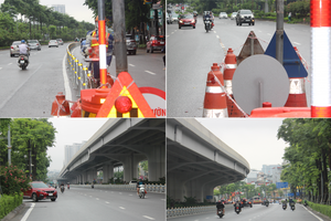 Điều chỉnh ô tô được lưu thông ở tất cả các làn trên tuyến đường Phạm Văn Đồng