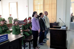 Tuyên phạt ba đối tượng phạm tội lật đổ chính quyền nhân dân từ 6-7 năm tù