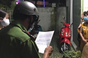 Tụ tập ăn nhậu tại phòng trọ trong lúc giãn cách, 4 người bị đề nghị xử phạt 60 triệu đồng