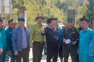 Tiếp tục tăng cường lực lượng tham gia chưa cháy rừng tại thị xã Sa Pa