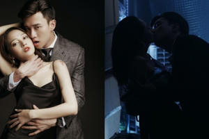 Quốc Trường ngại ngùng, Bảo Anh ê ẩm vì đóng “cảnh nóng”