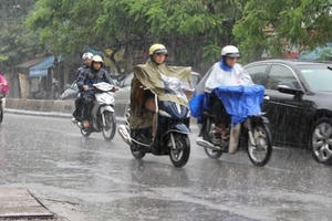 Dự báo thời tiết ngày 10/9 : Hà Nội có mưa vừa, mưa to đến rất to