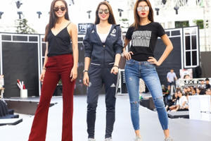 Phạm Hương, Minh Tú, Mâu Thủy đội nắng tập luyện trước giờ tỏa sáng tại "Đấu Trường Phong Cách"