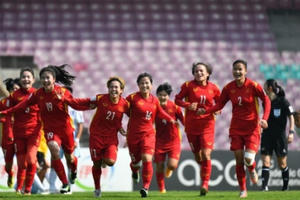 "Tôi xin cảm ơn tập thể đội tuyển nữ Việt Nam!" "Tôi xin cảm ơn tập thể đội tuyển nữ Việt Nam!"