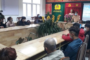 Lâm Đồng: Triệu tập nhóm thanh thiếu niên tụ tập đua xe trái phép