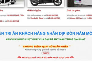 Lừa đảo "trúng thưởng Honda SH" trên Facebook bùng phát dịp cận Tết