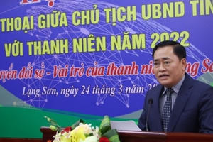 Chủ tịch UBND tỉnh Lạng Sơn: Thanh niên phải tự học, đi đầu, sáng tạo, nòng cốt trong chuyển đổi số