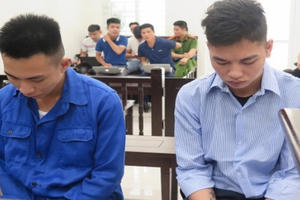 Hai kẻ sát hại sinh viên chạy Grab tại Hà Nội hầu tòa