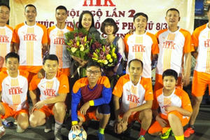 Ra mắt CLB bóng đá Vinh I tại Hà Nội
