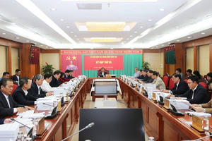 UBKT Trung ương đề nghị kỷ luật Bí thư tỉnh Vĩnh Phúc Dương Văn An