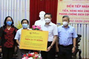 T&T Group trao tặng trên 25 tỷ đồng thiết bị, vật tư y tế “tiếp sức” cho TP Cần Thơ chống dịch Covid-19