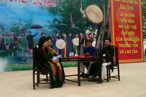 Bắc Ninh : Tưng bừng các hoạt động ngày chính hội Lim