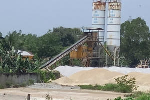 Hải Dương: Kiểm tra trạm bê tông xả nước thải thẳng xuống kênh có 2 thông số vượt quy chuẩn cho phép