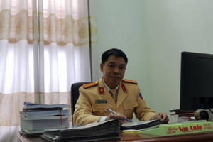 Phòng CSGT Sơn La đảm bảo an toàn giao thông dịp tết Nguyên đán Kỷ Hợi Phòng CSGT Sơn La đảm bảo an toàn giao thông dịp tết Nguyên đán Kỷ Hợi