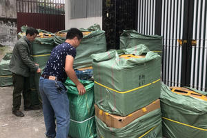 Hà Nội: Đoàn kiểm tra liên ngành số 1 phát hiện hơn 1.600 chiếc túi, ví giả mạo các nhãn hiệu nổi tiếng