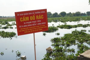 Tây Ninh phạt hai doanh nghiệp xả thải ra sông 1,6 tỉ đồng