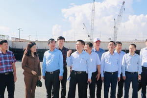 Bộ trưởng Bộ Tài Chính Hồ Đức Phớc kiểm tra tình hình giải ngân vốn đầu tư công tại một số địa phương