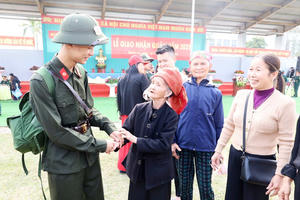 Hơn 3.400 thanh niên Nghệ An nô nức tham gia ngày hội tòng quân