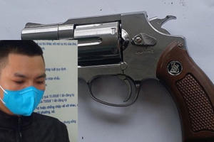Đang gây gổ cãi nhau với bạn, thấy công an xuất hiện nam thanh niên vứt súng bỏ chạy