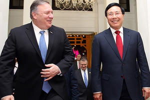 Phó Thủ tướng Phạm Bình Minh hội đàm với Ngoại trưởng Mỹ