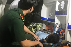 Cấp cứu một lính trẻ ở Trường Sa bị đột quỵ nhồi máu não