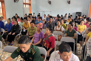 Tuyên truyền pháp luật về trợ giúp pháp lý cho người dân khu vực biên giới