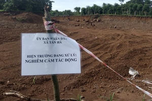 Bình Thuận: Tiếp tục điều tra hành vi khai thác khoáng sản trái phép tại khu vực Sừng Bò