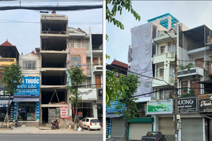 Vì sao công trình xây vượt giấy phép tới 03 tầng tại TP Thái Nguyên vẫn chưa bị tháo dỡ? Vì sao công trình xây vượt giấy phép tới 03 tầng tại TP Thái Nguyên vẫn chưa bị tháo dỡ?