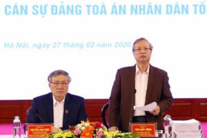Thường trực Ban Bí thư: Cần chú trọng nâng cao chất lượng đội ngũ cán bộ, Thẩm phán