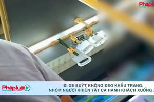 Đi xe buýt không đeo khẩu trang, nhóm người khiến tất cả hành khách xuống xe