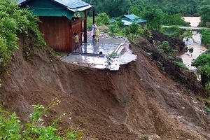 Bắc Bộ mưa lớn, nguy cơ lũ quét và sạt lở đất nhiều nơi
