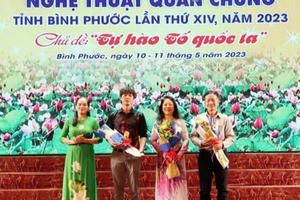 Khai mạc liên hoan nghệ thuật quần chúng tỉnh Bình Phước lần thứ 14