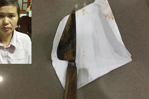 Bắc Giang: Mâu thuẫn gia đình, vợ dùng dao bầu đoạt mạng chồng