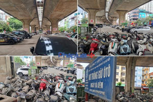 Hà Nội tổng kiểm tra điểm trông giữ xe, xử lý vi phạm công trình giao thông