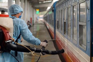 Ngành đường sắt tăng cường phòng, chống dịch Covid-19
