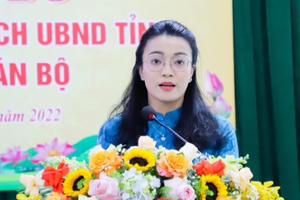 Bí thư Huyện uỷ Nghĩa Đàn được bổ nhiệm giữ chức giám đốc Sở Tư pháp Nghệ An