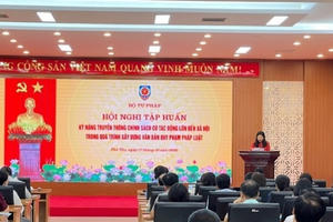 Đưa chính sách pháp luật vào cuộc sống