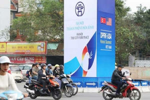 Hà Nội treo 4.000 băng rôn phục vụ hội nghị thượng đỉnh Mỹ - Triều