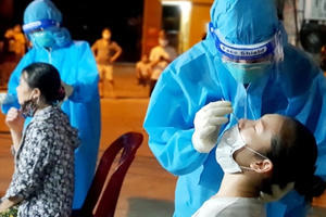 Nghệ An: Sàng lọc lần 2 trong vùng phong tỏa phát hiện thêm 38 F0