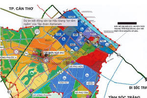 Tỉnh Hậu Giang lập quy hoạch Dự án khu đô thị quy mô hơn 600 ha